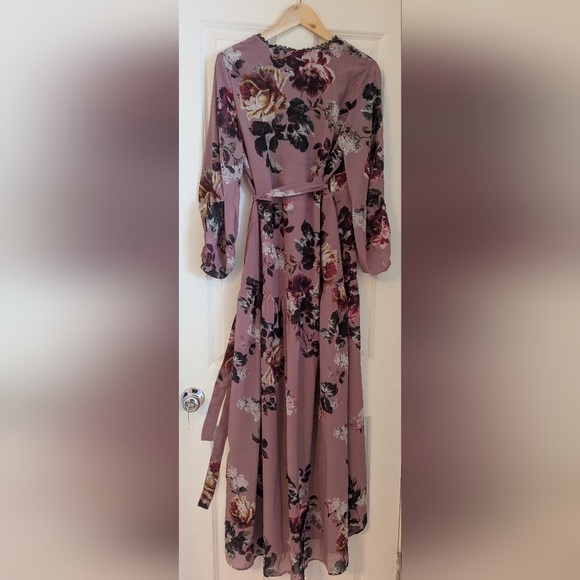 Hope and Ivy Wrap Maxi Dress NWT 12 - Picture 11 of 13